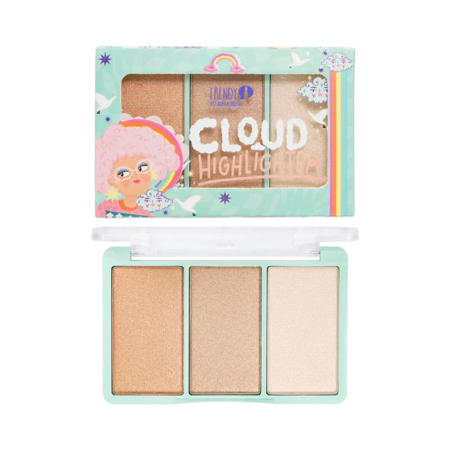 Iluminador en Trío Cloud Trendy | Set de 3 Iluminadores en Polvo