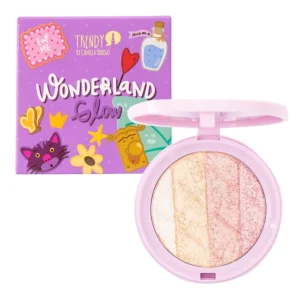 Iluminador Wonderland Glow Trendy | Polvo Iluminador Mineralizado